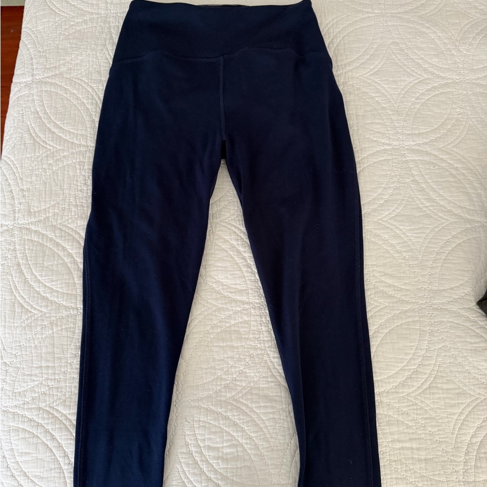 Beyond Yoga Midnight Navy High-Rise Leggings